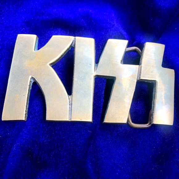 Vintage 70’s KISS belt buckle